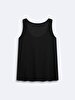 Regular Wide Collar Oversized Black Athlete