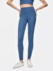 Basic Slim Blue Leggings