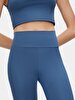 Basic Slim Blue Leggings