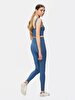 Basic Slim Blue Leggings