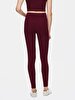 Basic Slim Red Leggings