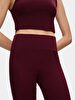 Basic Slim Red Leggings