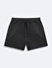 Basic Mini Antracite Shorts