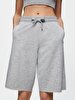 Basic Knitting Grey Shorts