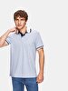 Basic Polo Knitting Regular Grey T-shirt