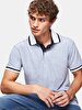 Basic Polo Knitting Regular Grey T-shirt