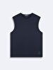 Basic Crew Neck Short Sleeve Regular Navy Athlete