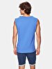 Basic Crew Neck Short Sleeve Regular Dark Blue Athlete