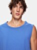 Basic Crew Neck Short Sleeve Regular Dark Blue Athlete