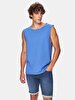 Basic Crew Neck Short Sleeve Regular Dark Blue Athlete
