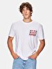 Crew Neck Short Arm Regular White T-shirt