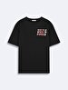 Crew Neck Short Arm Regular Black T-shirt
