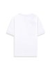 Short Sleeve Crew Neck Sign With Print Loose White T-shirt