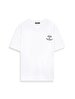 Short Sleeve Graphic Print With Print Loose White T-shirt