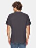 Short Sleeve Graphic Print With Print Loose Antracite T-shirt