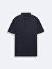 Basic Regular Short Sleeve Navy T-shirt