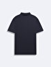 Basic Regular Short Sleeve Navy T-shirt