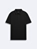 Basic Regular Short Sleeve Black T-shirt