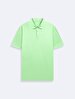 Basic Regular Short Sleeve Green T-shirt
