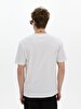 Short Sleeve Crew Neck Sign With Print Regular White T-shirt