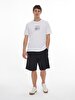 Crew Neck Short Sleeve Regular White T-shirt