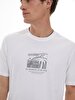 Crew Neck Short Sleeve Regular White T-shirt