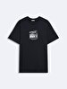 Crew Neck Short Sleeve Regular Navy T-shirt