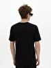 Crew Neck Short Sleeve Regular Black T-shirt