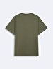 Crew Neck Short Sleeve Regular Green T-shirt