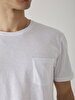 Basic Crew Neck Short Sleeve Regular White T-shirt