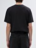 Crew Neck Short Sleeve Regular Anthracite T-shirt