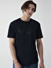 Crew Neck Short Sleeve Regular Navy T-shirt