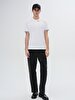 Short Sleeve Polo Basic Regular White T-shirt
