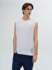 Writing With Print Crew Neck Short Sleeve Regular White Athlete