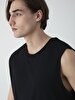 Writing With Print Crew Neck Short Sleeve Regular Black Athlete