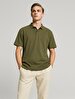With Print Regular Short Sleeve Green T-shirt