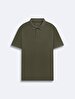 With Print Regular Short Sleeve Green T-shirt