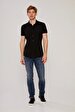 Basic Slim Fit Short Sleeve Black T-shirt