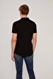 Basic Slim Fit Short Sleeve Black T-shirt