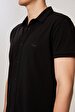 Basic Slim Fit Short Sleeve Black T-shirt