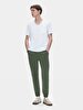 Crew Neck Basic Short Arm Regular White T-shirt