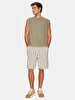 Surface Graphic Print With Print Crew Neck Short Sleeve Boxy Fit Green Athlete