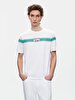 Short Sleeve Crew Neck Sign With Print Regular White T-shirt