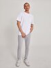 Short Sleeve Crew Neck Basic White T-shirt