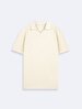 Regular Short Sleeve Polo Basic Beige T-shirt
