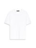 Short Sleeve Crew Neck Print With Print Loose White T-shirt