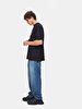 Crew Neck Short Sleeve With Print Regular Black T-shirt