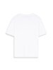 Back With Print Loose Short Sleeve White T-shirt