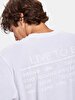 Regular Back With Print Short Sleeve White T-shirt