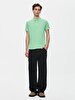 Short Sleeve Polo Basic Regular Green T-shirt